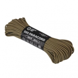 Linka 550 Paracord 30,84 m (100ft) - Coyote